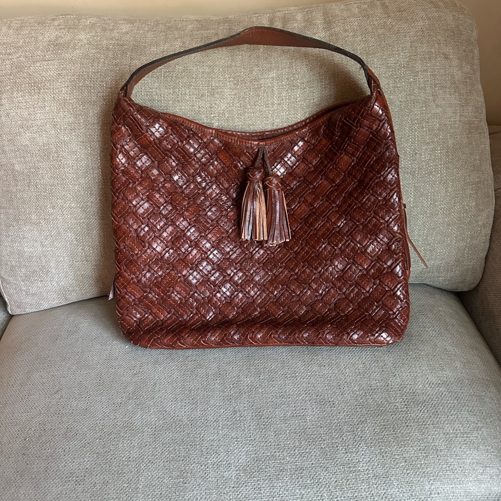 Patricia Nash braided shoulder bag